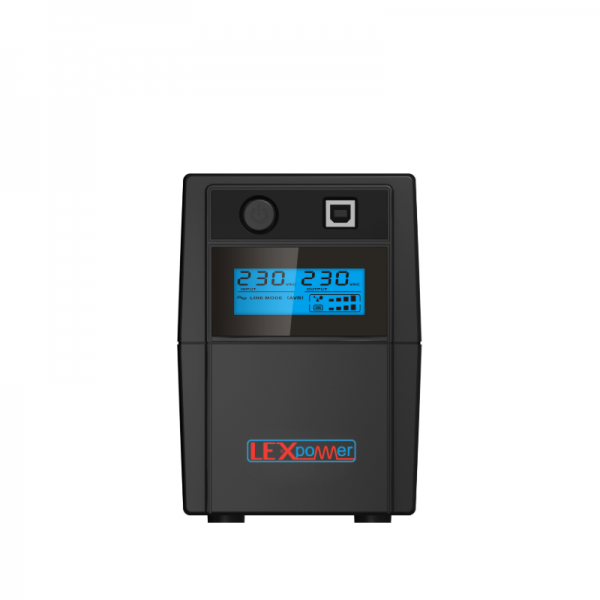 LEΧPOWER Micronet Μ 850VA – Line‑Interactive UPS 850VA/480W με LCD & AVR - PC & Περιφερειακά & Αναβάθμιση