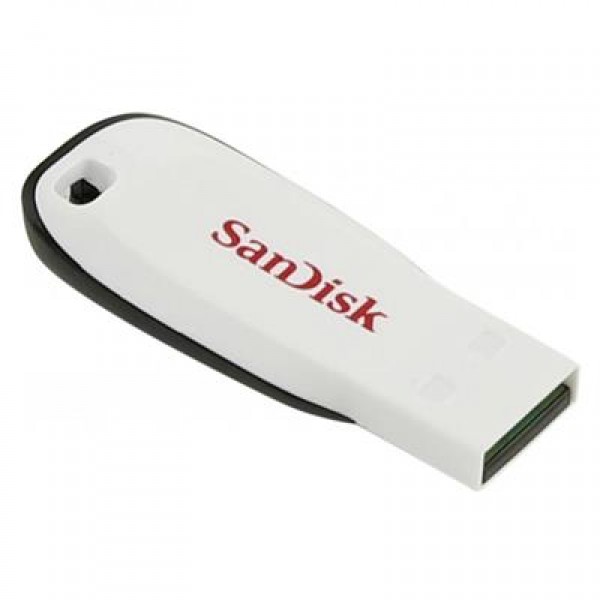 USB Stick Sandisk Cruzer Blade 16GB USB 2.0 16GB White