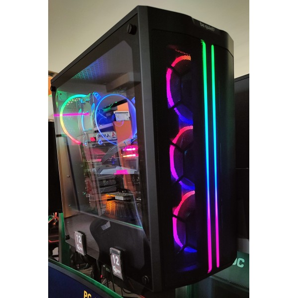 GNET Μεταχειρισμένο gaming PC Build Be Quiet Intel Core i5-13600K, RTX 3060 12GB,  RAM 16 GB, SSD M.2. 512 GB - Σύγκριση Προϊόντων