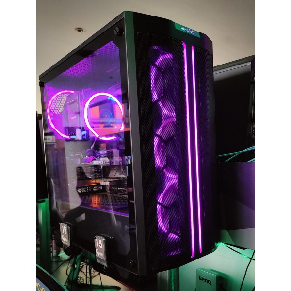 GNET Μεταχειρισμένο gaming PC Build Be Quiet Intel Core i5-14600KF, RTX 3070 8GB,  RAM 32GB, SSD M.2. 512 GB  - Σύγκριση Προϊόντων