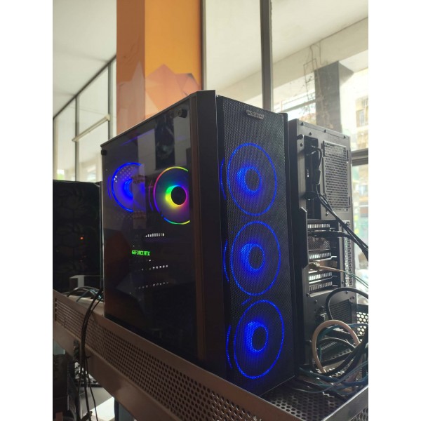 Μεταχειρισμένο gaming PC Build Intel Core i5-12400F, RTX 3060 12 GB, RAM 16 GB, M.2 500 GB με aRGB Φωτισμό  - Gnet