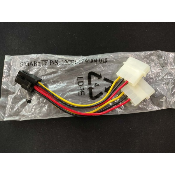 Καλώδιο τροφοδοσίας κάρτας γραφικών Gigabyte (2x Molex σε 6-pin PCIe) - Gigabyte