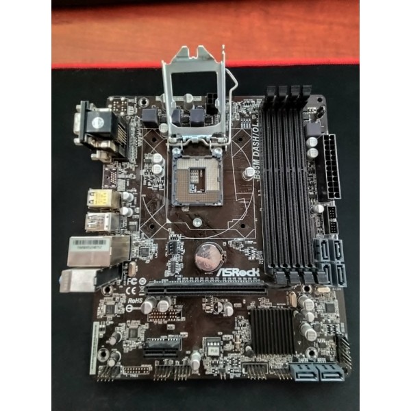 Μεταχειρισμένη Μητρική ASRock B150M DASH/OL, LGA1151, DDR4, Micro-ATX, no I/O Shield - Σύγκριση Προϊόντων