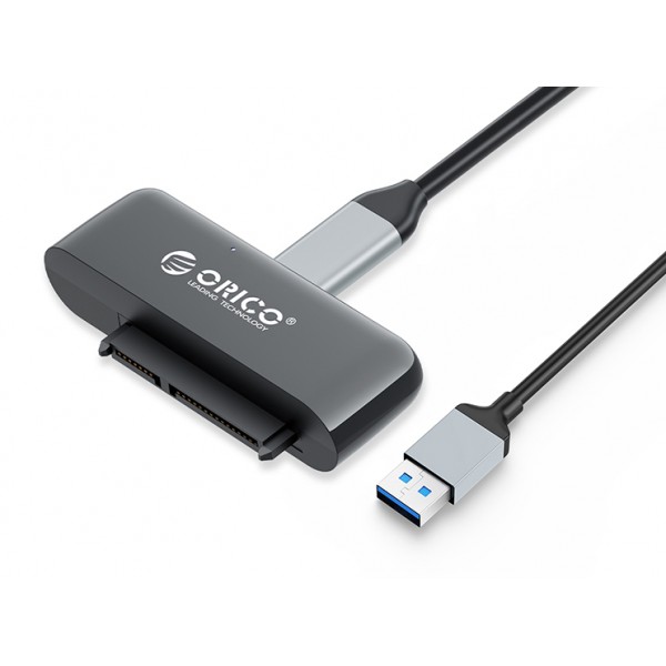 ORICO αντάπτορας USB-C σε SATA UTS3-3A, 5Gbps, καλώδιο USB, μαύρος - ORICO