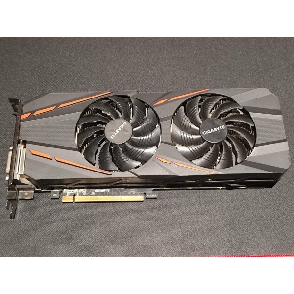 Μεταχειρισμένη κάρτα γραφικών Gigabyte GeForce GTX1060 6GB G1 Gaming Rev 2.0 - Gigabyte