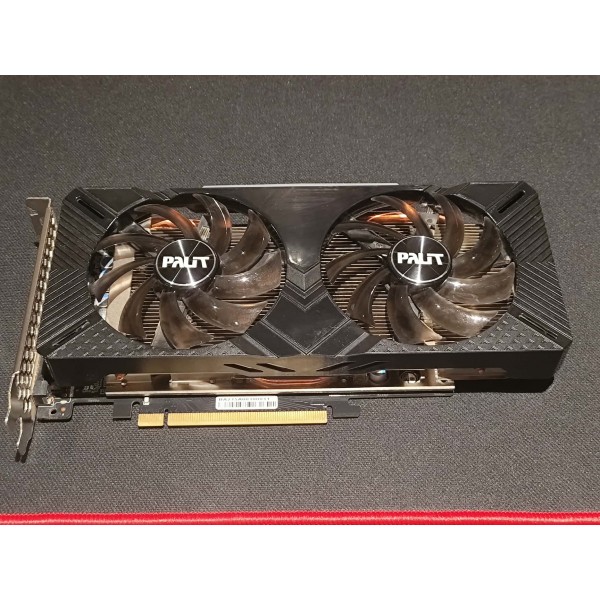 Μεταχειρισμένη κάρτα γραφικών Palit GeForce GTX 1660 Dual 6GB GDDR5 | Μεταχειρισμένες Κάρτες Γραφικών | Refurbished PC & Parts |