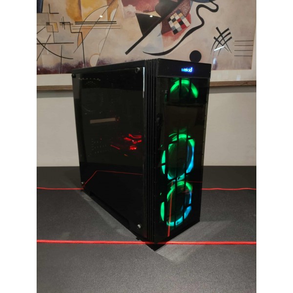 Μεταχειρισμένο gaming PC Build Intel Core i5-9400F,  GTX 1660, RAM 16 GB, M2 512 με RGB Φωτισμό  - Μεταχειρισμένα Gaming PC