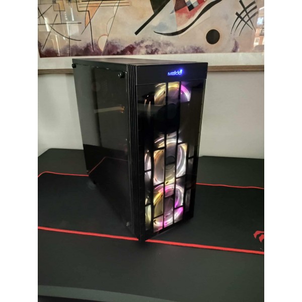 Μεταχειρισμένο gaming PC Build Intel Core i5-9400F, GTX 1080, RAM 16 GB, SSD M2 120GB, HDD 1TB με RGB Φωτισμό  - Μεταχειρισμένα Gaming PC
