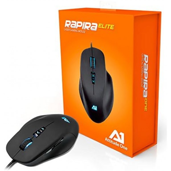 Attitude One Rapira Elite Laser Gaming Mouse (8200 DPI) - Attitude One