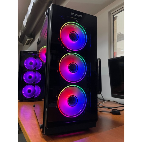 GNET Μεταχειρισμένο gaming PC Shadow Intel Core i5-12400F, GTX 1660 SUPER 6GB, RAM 16 GB DDR4, M.2 1 TB με aRGB Φωτισμό  - Μεταχειρισμένα Gaming PC