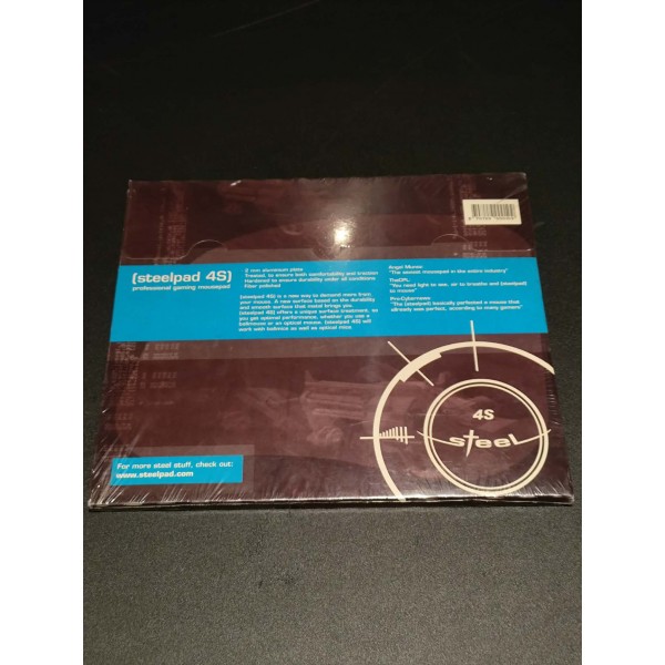 Mousepad Steelpad 4s Aluminium XL 290x267mm 2mm - Συνοδευτικά PC