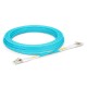 LC UPC to LC UPC Duplex OM3 Multimode Riser (OFNR) 2.0mm Fiber Optic Patch Cable, 20m (66ft) |  |  |