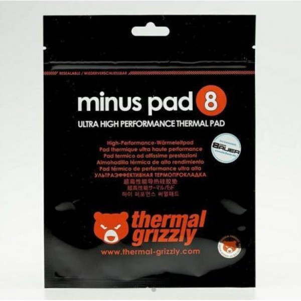 Thermal Grizzly TG Minus Pad 8 - 120x 20x 1,0 mm - 2 pcs Thermal Pads - Ψύκτρες - Ανεμιστηράκια - Thermal pad / paste