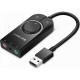 Ugreen CM129 15cm Εξωτερική USB Κάρτα Ήχου 2.0 | Ugreen CM129 15cm Εξωτερική USB Κάρτα Ήχου 2.0 | | |