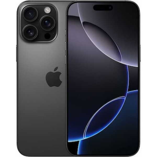 Μεταχειρισμένο Apple iPhone 16 Pro Max 5G (8GB/256GB) DUAL SIM GRADE A - Black Titanium - Μεταχειρισμένα iPhone