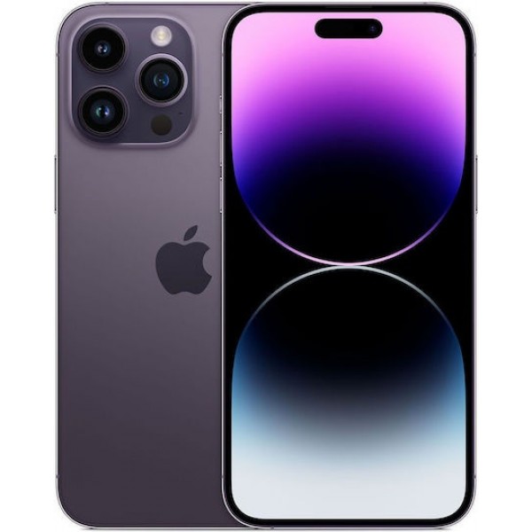 Μεταχειρισμένο Apple iPhone 14 Pro Max 6GB/128GB DUAL SIM GRADE B - Silver - 