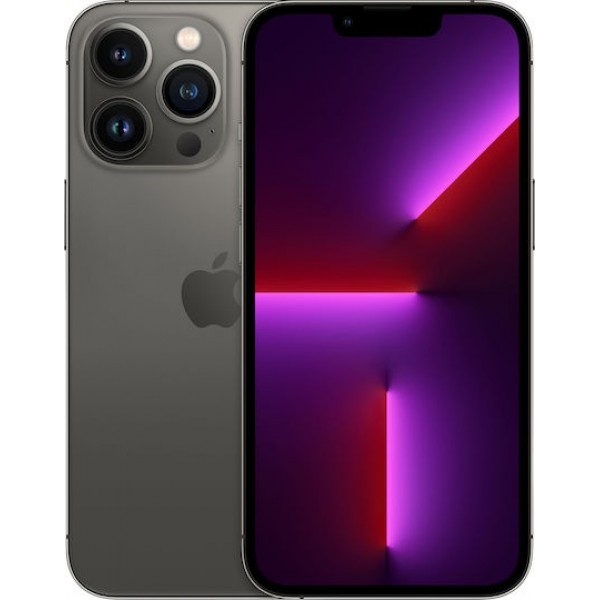 Μεταχειρισμένο Apple iPhone 13 Pro 6GB/128GB  DUAL SIM GRADE A - Graphite - 