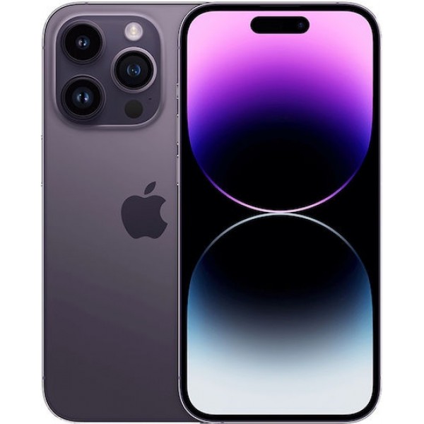 Μεταχειρισμένο Apple iPhone 14 Pro 6GB/128GB DUAL SIM GRADE B - Space Black - 