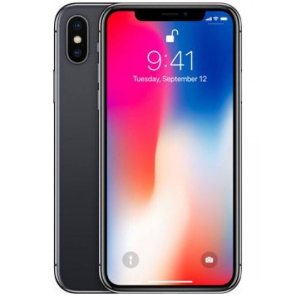 Μεταχειρισμένο Apple iPhone X 64GB USED GRADE A- - Silver - 