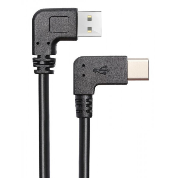 POWERTECH Καλώδιο USB σε USB Type-C CAB-U134, 90°, Dual Easy USB, 0.5m - Σύγκριση Προϊόντων