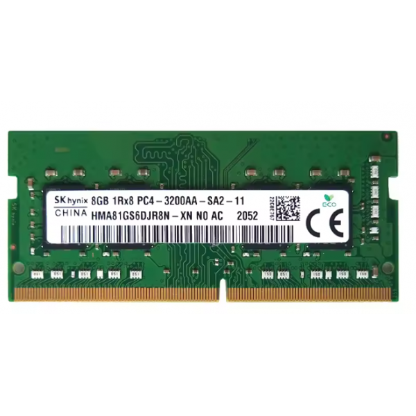 Μεταχειρισμένη μνήμη SK hynix DDR4 8GB 3200MHz για laptop (SO-DIMM) - Μεταχειρισμένα και refurbished