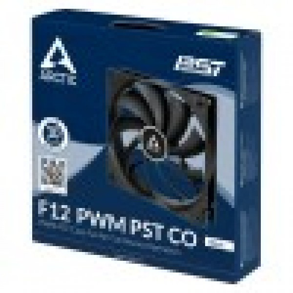 Arctic F12 PWM PST CO Case Fan - 120mm standard PWM case fan with double ball bearing technology - B - Arctic