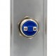 SECUKEY Χωνευτό μπουτόν SCK-CBUTTON1, 3Α, ασημί