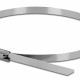 DELOCK μεταλλικός σφιγκτήρας καλωδίων 18770, 500x4.6mm, 10τμχ