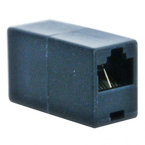 POWERTECH RJ45 εξάρτημα UTP μούφα CAB-N041, θηλυκό/θηλυκό, 8p8c, μαύρο - Powertech