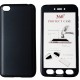 POWERTECH Θήκη Body 360° με Tempered Glass για Xiaomi Redmi Go, μαύρη