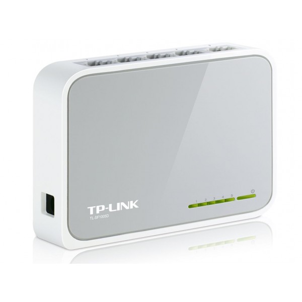 TP-LINK Desktop Switch TL-SF1005D, 5-port 10/100M, Ver. 17.0 - tp-link