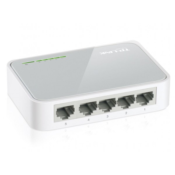 TP-LINK Desktop Switch TL-SF1005D, 5-port 10/100M, Ver. 17.0 - tp-link