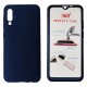 POWERTECH Θήκη Body 360° με Tempered Glass για Xiaomi Mi 9, μπλε