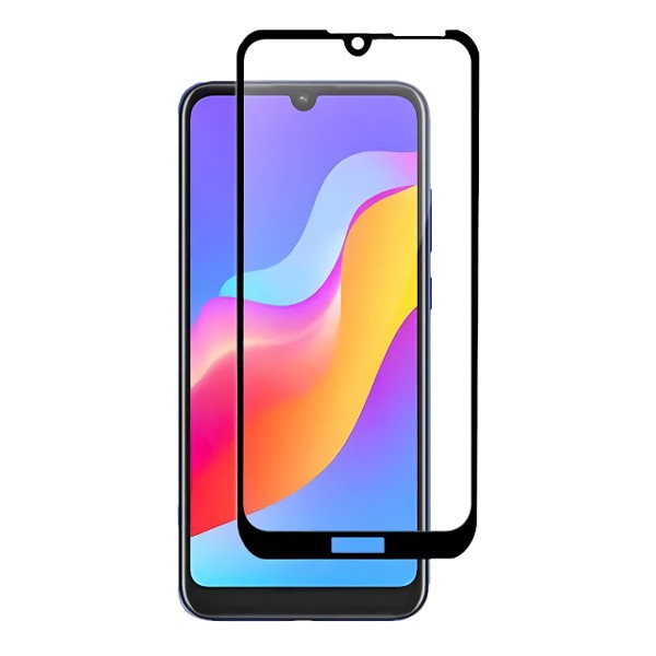POWERTECH Tempered Glass 5D Full Glue, Huawei Y5/Pro/Prime 2019, μαύρο - Powertech