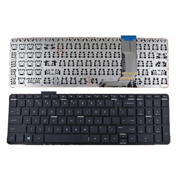 Πληκτρολόγιο για HP Envy 17-J000, no frame, μαύρο - Ανταλλακτικά Laptops