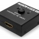 POWERTECH HDMI switch CAB-H112, 2 σε 1, 4K, bidirectional, μαύρο