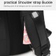 ARCTIC HUNTER τσάντα πλάτης B00345 με θήκη laptop 15.6", USB, 19-32L, μαύρη