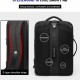 ARCTIC HUNTER τσάντα πλάτης B00345 με θήκη laptop 15.6", USB, 19-32L, μαύρη