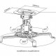 BRATECK Βάση για projectors PRB-18F, οροφής, 360° περιστροφή, έως 13.5kg