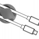 POWERTECH Οργανωτής καλωδίων σιλικόνης TIES-010, 2 καλωδίων, 6τμχ