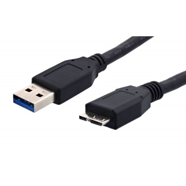 POWERTECH καλώδιο USB σε Micro B USB CAB-U004, 5Gbps, 1.5m, μαύρο - USB