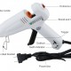 BEST Πιστόλι θερμικής σιλικόνης BST-B-F, 40W, λευκό