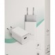 POWERTECH φορτιστής τοίχου PT-780, USB QC 3.0, 20W, 4A, λευκός