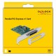 DELOCK PCI Express Card σε 1x Parallel IEEE1284 90412