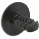 DELOCK Πλαστική τάπα 60188 για κάλυψη οπών, 8.7x9.6mm, μαύρη, 10τμχ