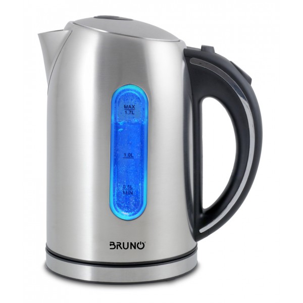BRUNO Ηλεκτρικός βραστήρας BRN-0028, 2200W, 1.7lt, βάση 360°, LED - BRUNO