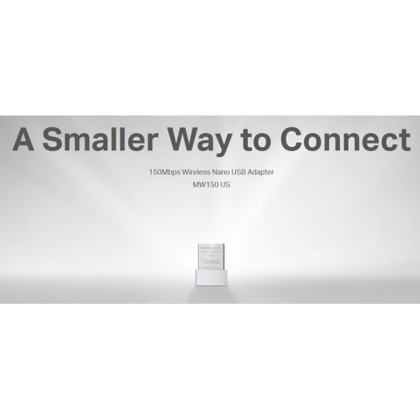 MERCUSYS ασύρματος USB αντάπτορας δικτύου MW150US, 150Mbps, Ver. 2