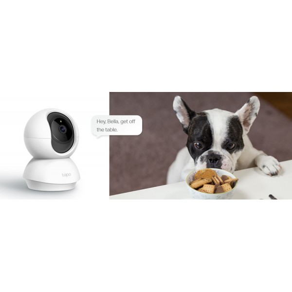 TP-LINK smart camera Tapo-C200 Full HD, Pan/Tilt, two-way audio, Ver. 1