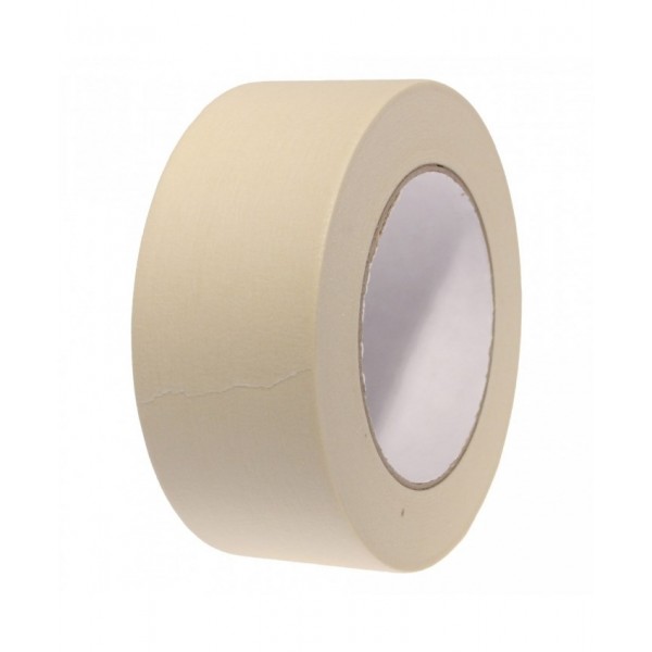 SELLOPLAST Χαρτοταινία Masking 60°C λευκή SEL-008, 48mm, 40m, 6τμχ - SELLOPLAST