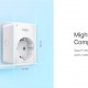 TP-LINK smart αντάπτορας ρεύματος TAPO-P100, Wi-Fi, ΒΤ, 4τμχ, Ver. 1.0